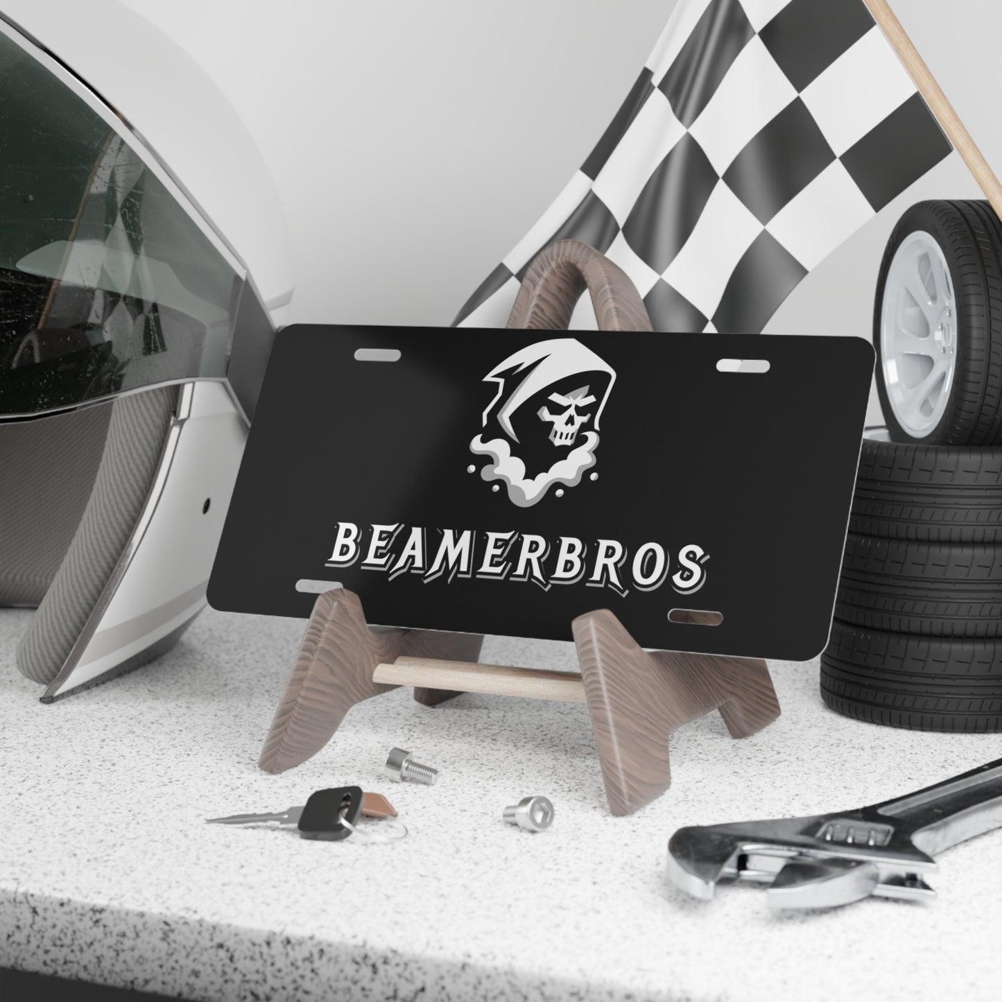 Beamer Bros Vanity Plate