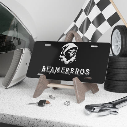 Beamer Bros Vanity Plate